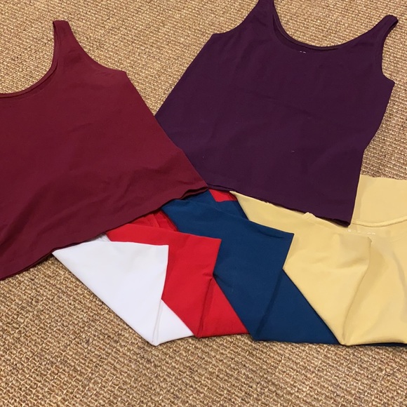 ELIE TAHARI TANKS PICK YOUR COLOR RED, MUSTARD, TEAL - Picture 8 of 8